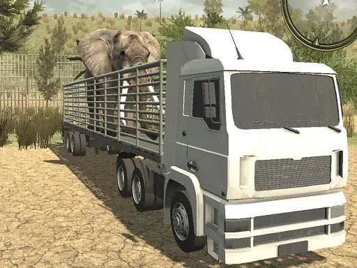 Игра Offroad Truck Animal Transporter обложка