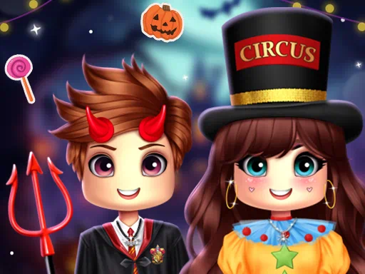 Игра Roblox «Костюмированная вечеринка на Хэллоуин»