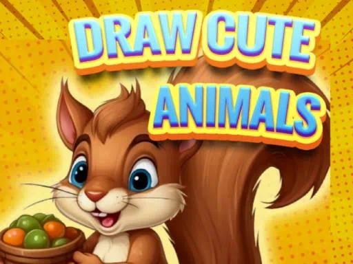Игра «Нарисуй милых животных» обложка