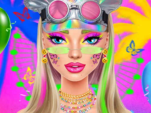 Игра с макияжем Festival Vibes