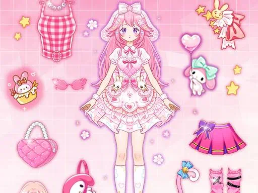 Idol Livestream: Игра в одевание кукол