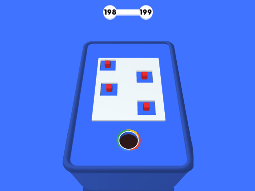 Игра «Отверстие 3D Цвет Блок»