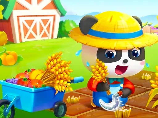 Игра «Сад мечты малыша панды»